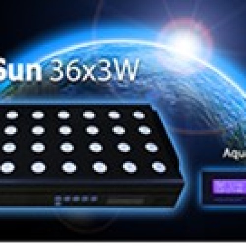 2012 newest e.shine aquasun 36x3w led aquarium light